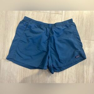 Patagonia Blue Athletic Shorts